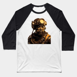 Steampunk Fireman Baseball T-Shirt